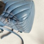 Chanel Backpack Blue with Lambskin and Silver Hardware #ORKS-11 - Image 22