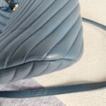 Chanel Backpack Blue with Lambskin and Silver Hardware #ORKS-11 - Image 23