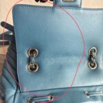 Chanel Backpack Blue with Lambskin and Silver Hardware #ORKS-11 - Image 16