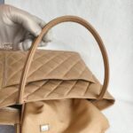 Chanel Medallion Bag Beige with Grained Calfskin and Gold Hardware #GUEOC-1 - Image 22