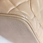 Chanel Medallion Bag Beige with Grained Calfskin and Gold Hardware #GUEOC-1 - Image 17