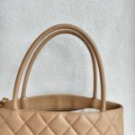 Chanel Medallion Bag Beige with Grained Calfskin and Gold Hardware #GUEOC-1 - Image 21