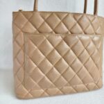 Chanel Medallion Bag Beige with Grained Calfskin and Gold Hardware #GUEOC-1 - Image 6
