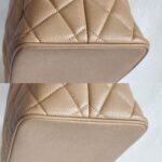 Chanel Medallion Bag Beige with Grained Calfskin and Gold Hardware #GUEOC-1 - Image 14