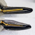 Chanel Vintage Wallet Black with Lambskin and Gold Hardware #GUETT-1 - Image 7