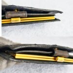 Chanel Vintage Wallet Black with Lambskin and Gold Hardware #GUETT-1 - Image 11