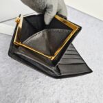 Chanel Vintage Wallet Black with Lambskin and Gold Hardware #GUETT-1 - Image 10