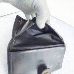 Chanel Vintage Wallet Black with Lambskin and Gold Hardware #GUETT-1 - Image 20