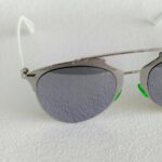 Dior Reflected Sunglasses White/Silver Metal Frame with Silver Hardware#OOUE-85 - Image 3