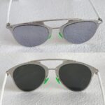 Dior Reflected Sunglasses White/Silver Metal Frame with Silver Hardware#OOUE-85 - Image 2