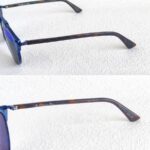 Dior So Real Sunglasses Blue/Black Metal Frame with Silver Hardware #OOUE-86 - Image 6