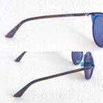 Dior So Real Sunglasses Blue/Black Metal Frame with Silver Hardware #OOUE-86 - Image 5