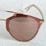 Dior Reflected Sunglasses Rose Gold Metal Frame with Gold Hardware #OOUE-84 - Image 4