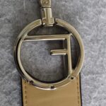 Fendi Bag Strap Beige with Smooth Calf Leather and Silver/Gold Hardware #ORSL-6 - Image 4