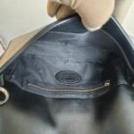 Fendi Baguette Crossbody/Belt Bag Grey with Calf Leather/Canvas and Silver Hardware #ORSL-2 - Image 27