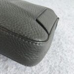 Fendi Baguette Crossbody/Belt Bag Grey with Calf Leather/Canvas and Silver Hardware #ORSL-2 - Image 16