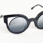 Fendi Sunglasses Black Metal with Acetate and Silver Hardware #OOUE-79 - Image 5