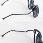 Fendi Sunglasses Black Metal with Acetate and Silver Hardware #OOUE-79 - Image 3