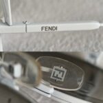 Fendi Sunglasses White Metal Frame with Silver Hardware #OOUE-80 - Image 9
