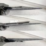 Goyard Commando Clutch Black/Grey with Goyardine Canvas/Calf Leather and Silver Hardware #GUETY-1 - Image 9