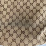 Gucci Hobo Bag Brown Canvas/Leather and Silver Hardware #OORU-23 - Image 7