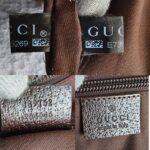 Gucci Hobo Bag Brown Canvas/Leather and Silver Hardware #OORU-23 - Image 20