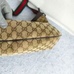 Gucci Hobo Bag Brown Canvas/Leather and Silver Hardware #OORU-23 - Image 13