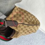 Gucci Hobo Bag Brown Canvas/Leather and Silver Hardware #OORU-23 - Image 8