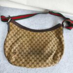 Gucci Hobo Bag Brown Canvas/Leather and Silver Hardware #OORU-23 - Image 4