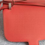 Hermes Constance 24cm Pink with Epsom Leather and Palladium Plated Hardware #ORSU-2 - Image 10