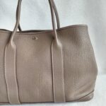 Hermes Garden Party 36 Etoupe with Negonda Leather and Palladium Plated Hardware #OROY-4 - Image 6