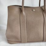 Hermes Garden Party 36 Etoupe with Negonda Leather and Palladium Plated Hardware #OROY-4 - Image 3