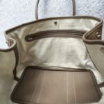 Hermes Garden Party 36 Etoupe with Negonda Leather and Palladium Plated Hardware #OROY-4 - Image 25
