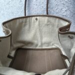 Hermes Garden Party 36 Etoupe with Negonda Leather and Palladium Plated Hardware #OROY-4 - Image 26