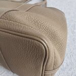 Hermes Garden Party 36 Etoupe with Negonda Leather and Palladium Plated Hardware #OROY-4 - Image 15