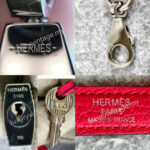 Hermes Kelly 28 Rose Extreme Clemence Leather with Palladium Plated Hardware #REUR-2 - Image 30