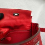 Hermes Kelly 28cm Pivoine with Togo Leather and Palladium Plated Hardware #OROY-1 - Image 27