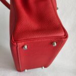 Hermes Kelly 28cm Pivoine with Togo Leather and Palladium Plated Hardware #OROY-1 - Image 15