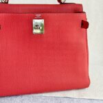 Hermes Kelly 28cm Pivoine with Togo Leather and Palladium Plated Hardware #OROY-1 - Image 4