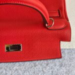 Hermes Kelly 28cm Pivoine with Togo Leather and Palladium Plated Hardware #OROY-1 - Image 12