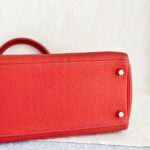 Hermes Kelly 28cm Pivoine with Togo Leather and Palladium Plated Hardware #OROY-1 - Image 14