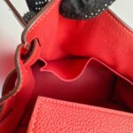 Hermes Kelly 28cm Pivoine with Togo Leather and Palladium Plated Hardware #OROY-1 - Image 30