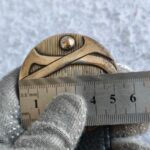 LV Belt Size 90/36 Black Leather with Silver Hardware #OORC-23 - Image 6