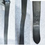 LV Belt Size 90/36 Black Leather with Silver Hardware #OORC-23 - Image 5