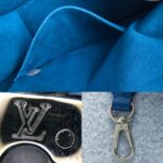 LV Neo Monceau Bag Blue/Red/Green with Epi Leather and Silver Hardware #ORTY-1 - Image 29