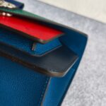 LV Neo Monceau Bag Blue/Red/Green with Epi Leather and Silver Hardware #ORTY-1 - Image 17