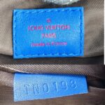 LV Pochette Apollo GM Brown/Blue/Red with Monogram Coated Canvas/Leather and Red Hardware #ORYS-1 - Image 13