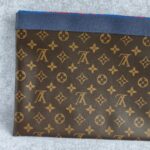 LV Pochette Apollo GM Brown/Blue/Red with Monogram Coated Canvas/Leather and Red Hardware #ORYS-1 - Image 5