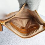 MCM Sling Bag Brown with Visetos Canvas and Gold Hardware #ORSE-4 - Image 18