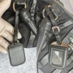 Prada Bag Black with Nylon/Lambskin and Silver Hardware #OORU-18 - Image 23